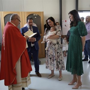 U Župi Markuševec krštena Mare Ruhami, šesto dijete obitelji Lukačin Rubes